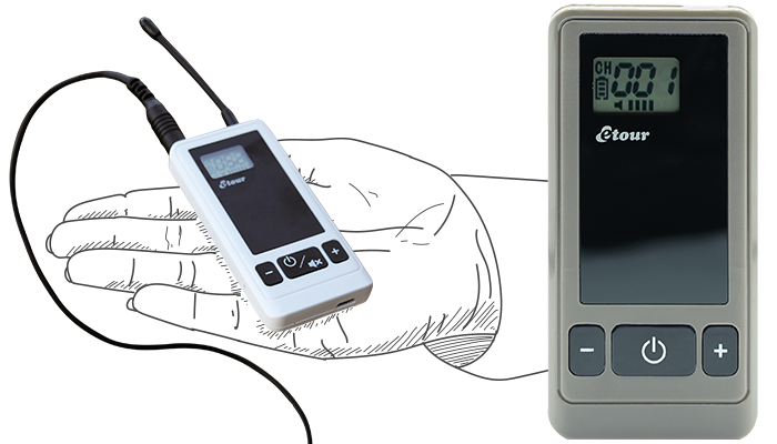 TOM-Audio® TG-200 – digitale UHF-Personenführungsanlage