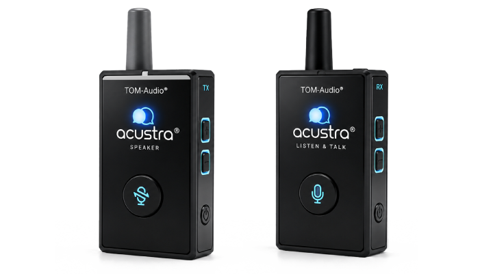 TOM-Audio® acustra® mit Ladestation