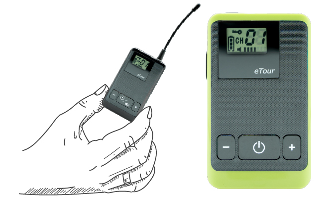 TOM-Audio TG-101 Personenführungsanlage – klein und handlich