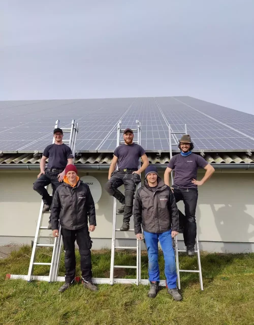 Photovoltaik-Team