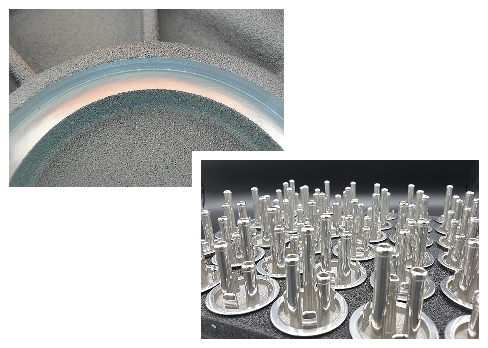 Nachbearbeitung eines 3D-gedruckten Bauteils