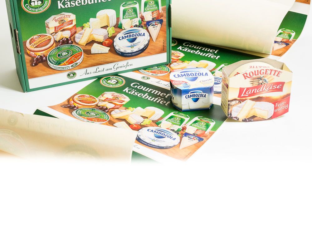 Etiketten für die Lebensmittelindustrie