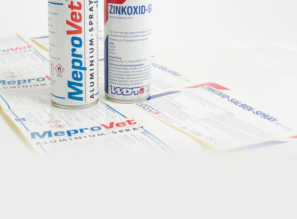 Etiketten für Pharma und Veterinär