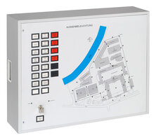 Grundrissdarstellung in AluColor-Technik
