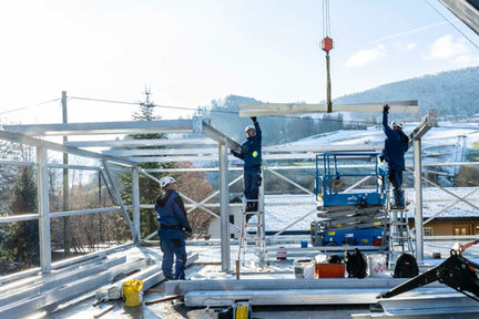 Metallbauarbeiten Erweiterungsbau