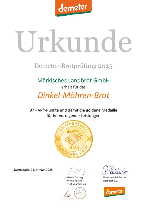 Dinkel-Möhre