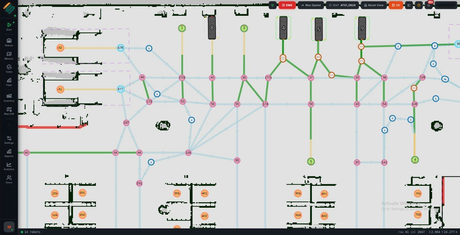 Mars Fleet Manager – Flottensteuerung