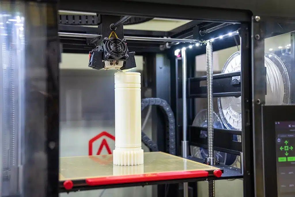 3D-gedruckte Bauteile