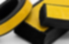 Foam rubber square profile, self-adhesive