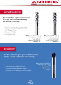 Trochoidales Fräsen mit VHM-Fräsern