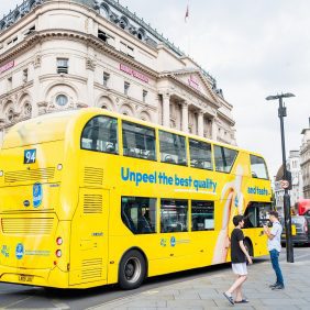 Chiquita Elektro-Busse in London