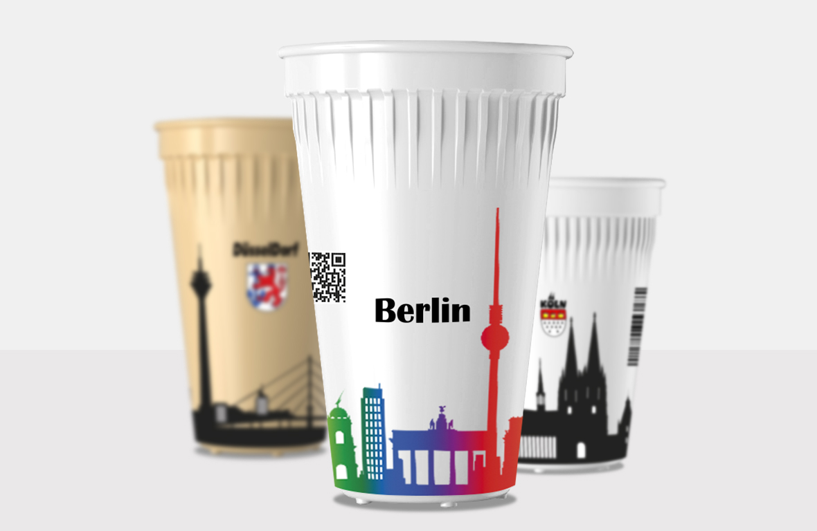 Bedruckter Kaffeebecher (LogiCup)