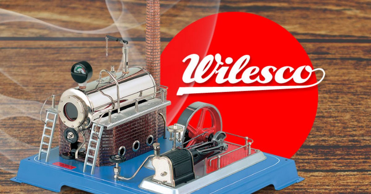Wilesco Dampfmaschinen