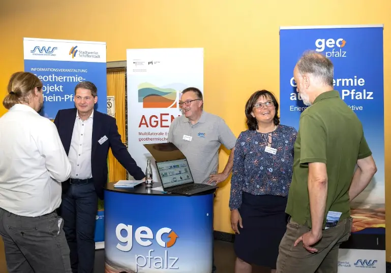 geopfalz-Messetheke zur Wärmeplanung