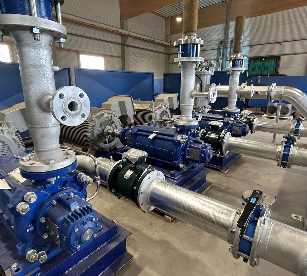 Industrie-Pumpenanlage