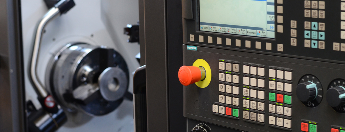 Drehmaschine mit Stangenlader