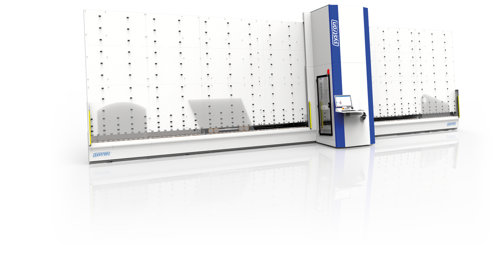systron esX Kantensäum- & Schleifanlage