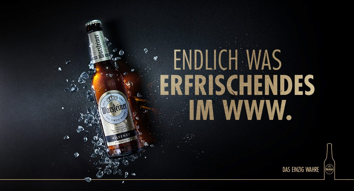 Warsteiner Markenauftritt