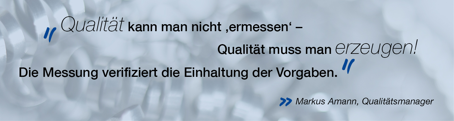 Qualitätssicherung im Messlabor