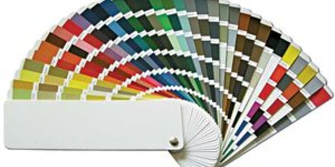 RAL Farbpalette für Rollladenkasten und Führungsschienen