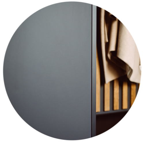 Garderobe clean touch
