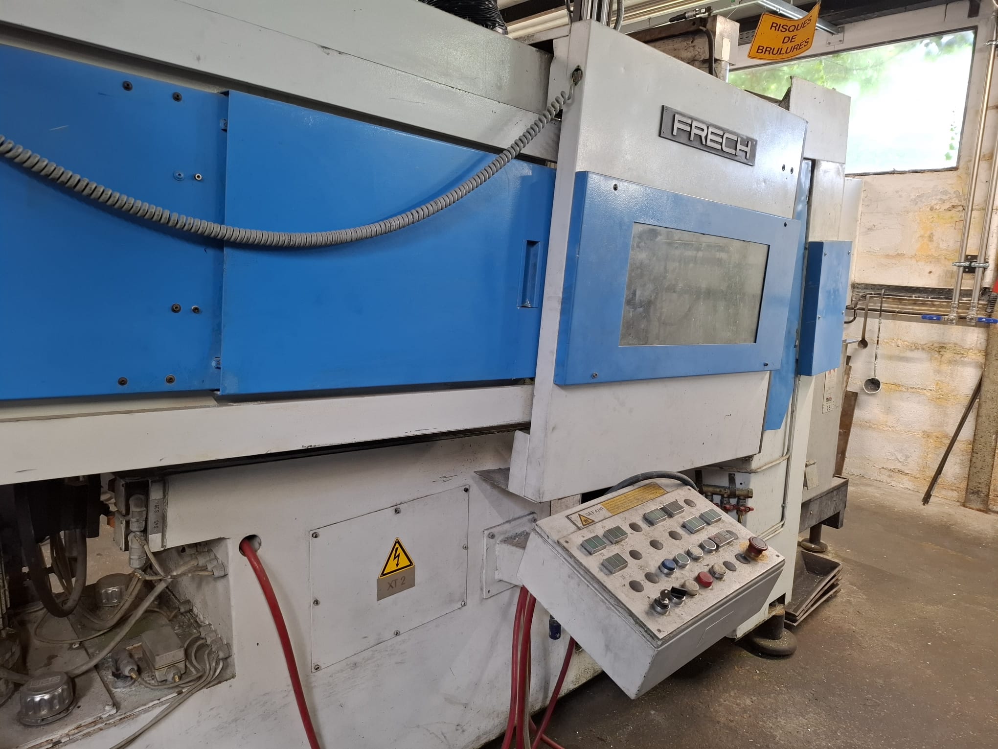 Frech DAW 50 Warmkammer-Druckgussmaschine (1997, 600 kN)