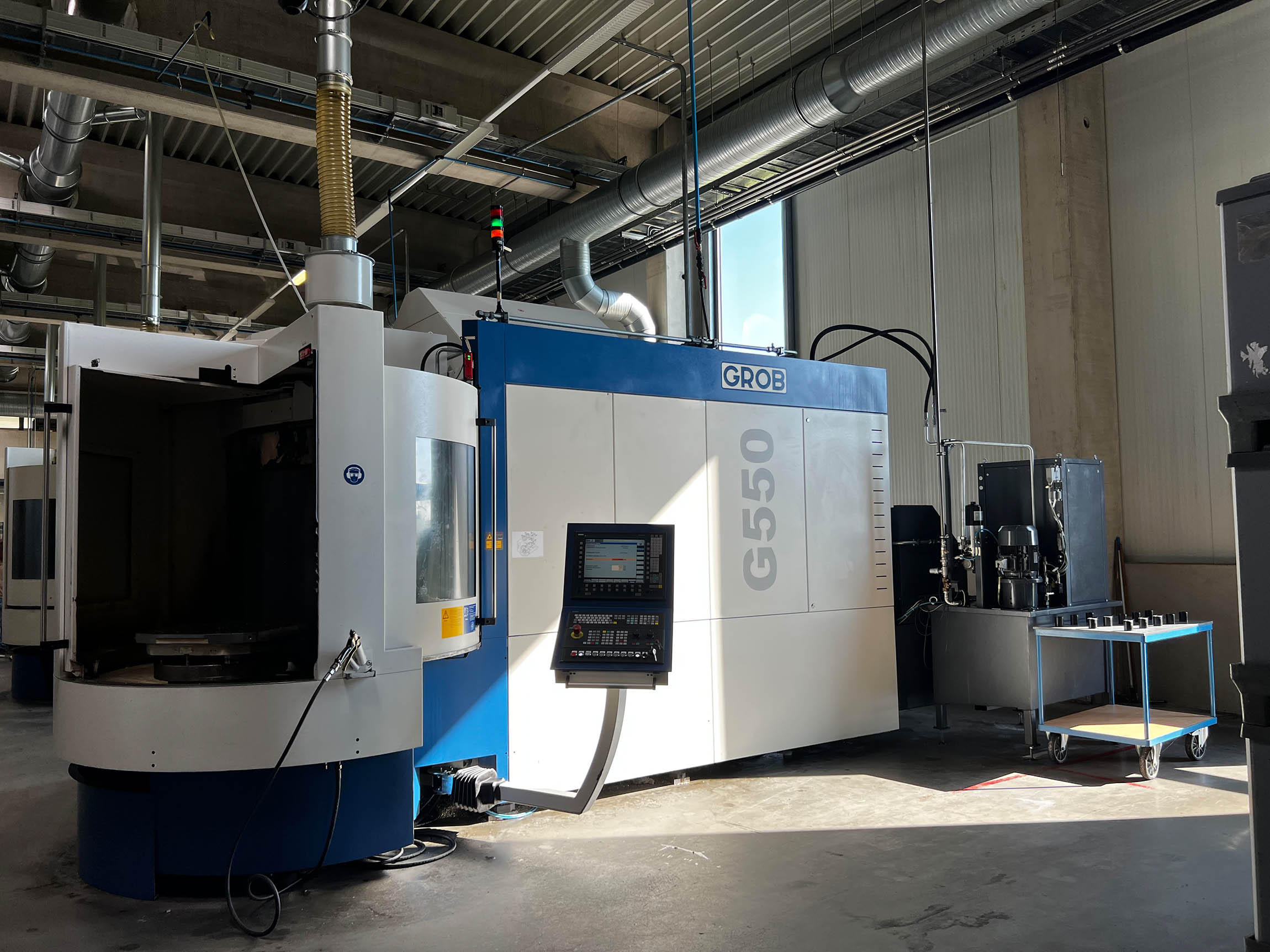 Grob G550 5-Achsen-Universal-Bearbeitungszentrum