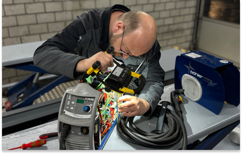 Reparaturservice für Schweissgeräte
