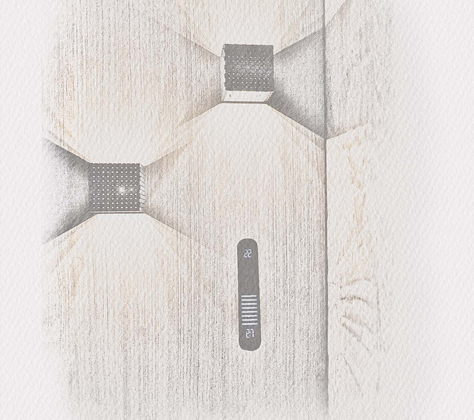3D-Rendering: Bracer und Sanduhr