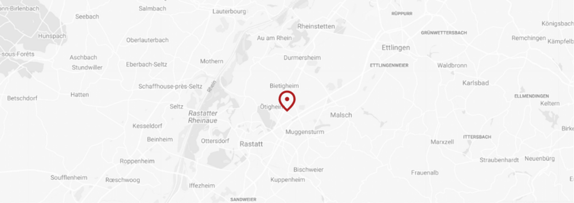 Directions to Menzerna, Ötigheim