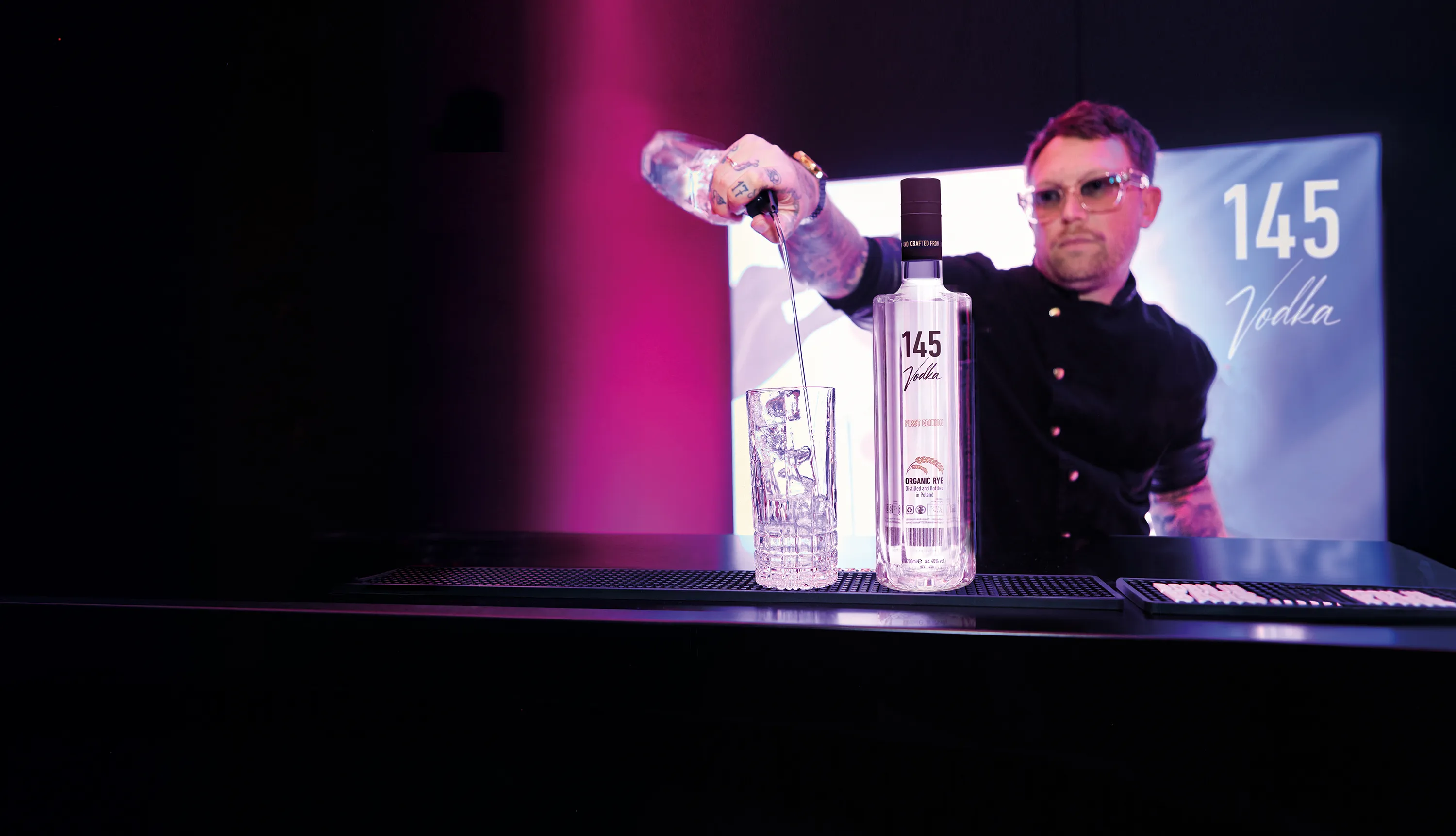 145 Vodka bottle