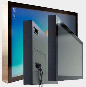 FlatMan Großbild Multitouch Panel PC