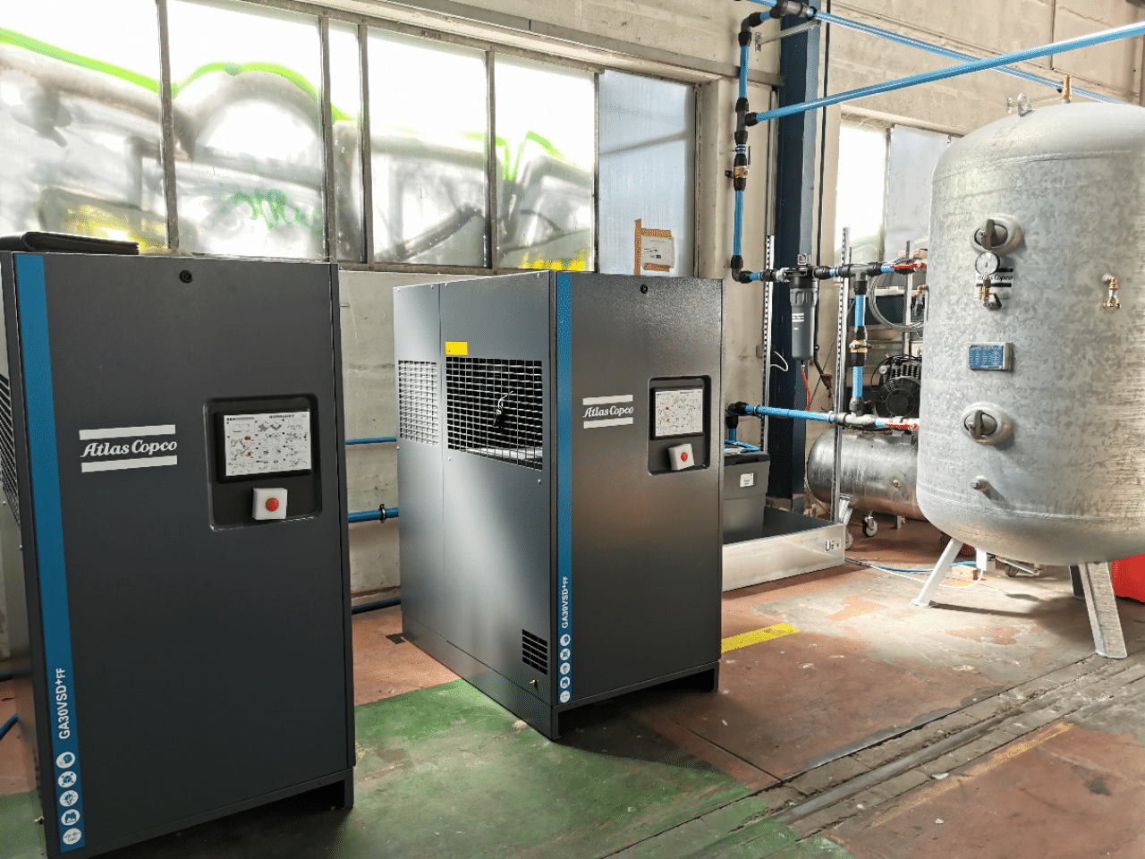VSD-Kompressoren-Installation