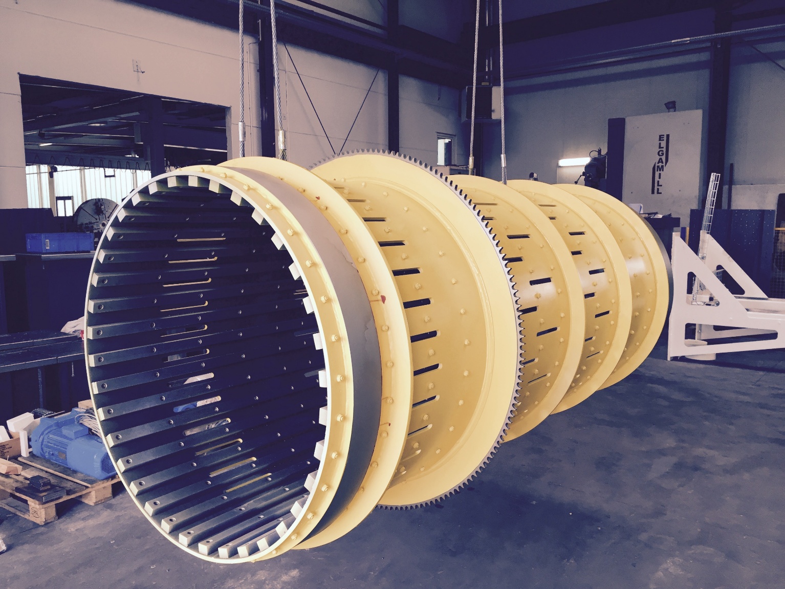 Kollertrommel Ø 1.170 x 3.800 mm