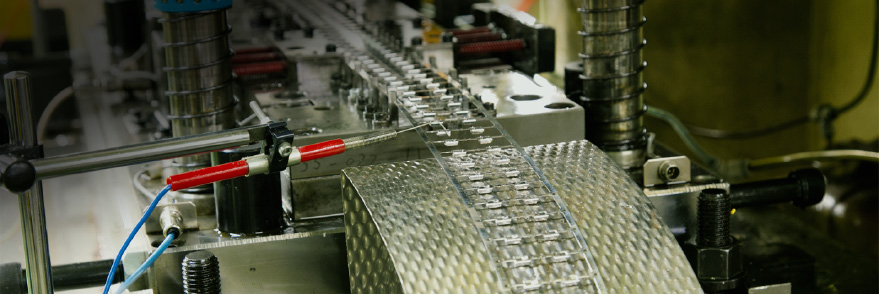 Precision stamped and pressed parts (among others holders, attachments)