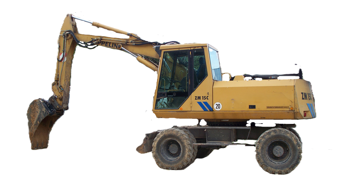 Hydraulikzylinder für Bagger