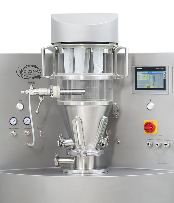 Wirbelschicht-Prozessoren Minilab RC – CAP 1250