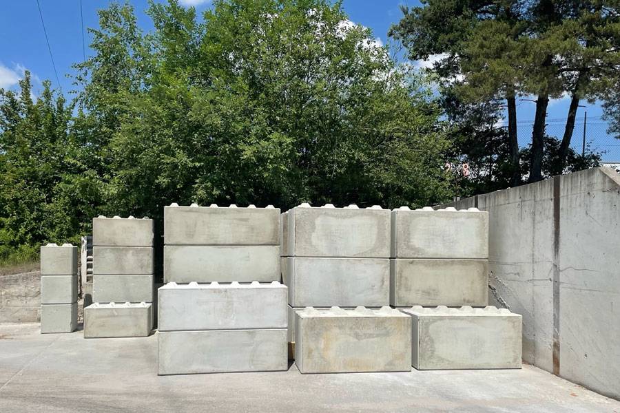 Betonblocksteine