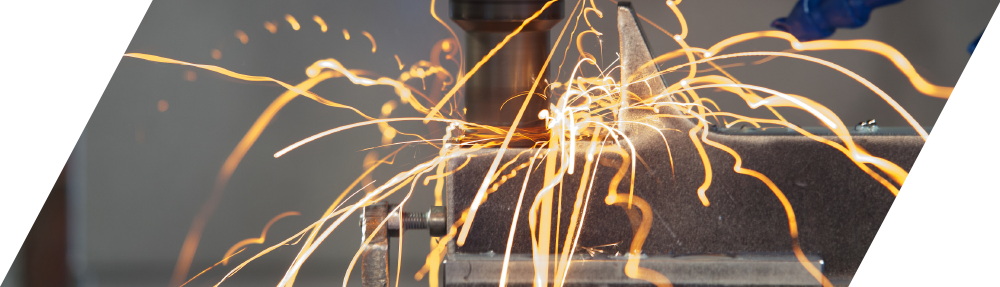 Bohrarbeiten an Metall
