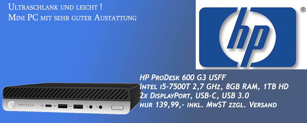 HP ProDesk 600 G3 USFF