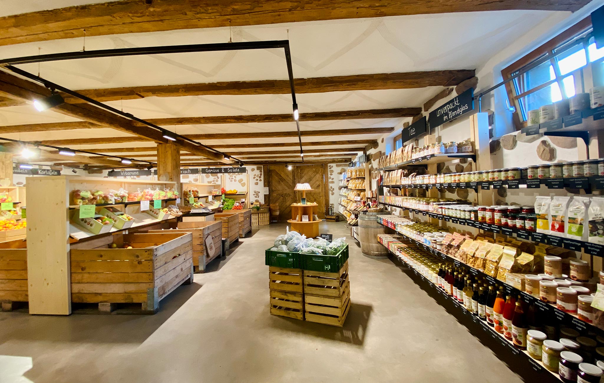 Produktregale Zieglerhof