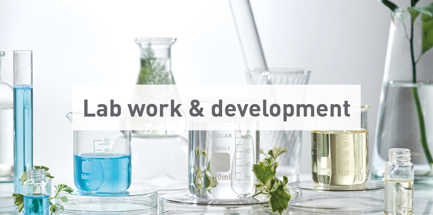 Labor – Entwicklung von Rezepturen