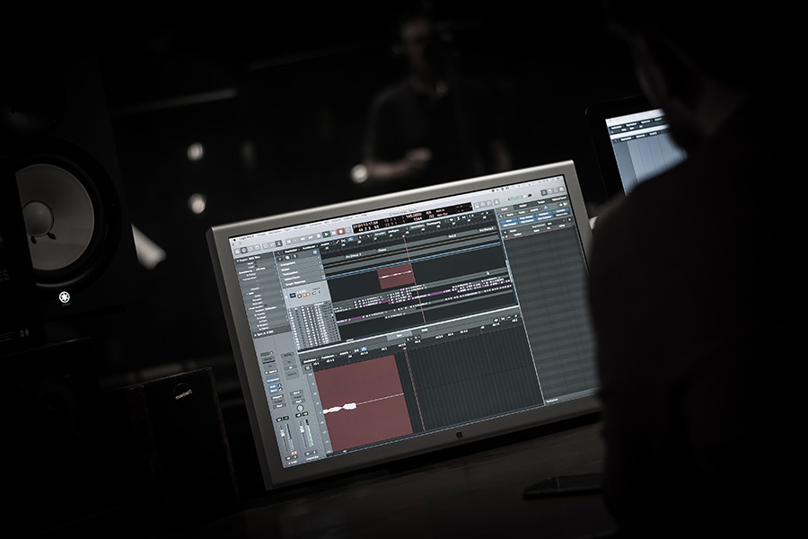 Tonproduktion im Calren Studio