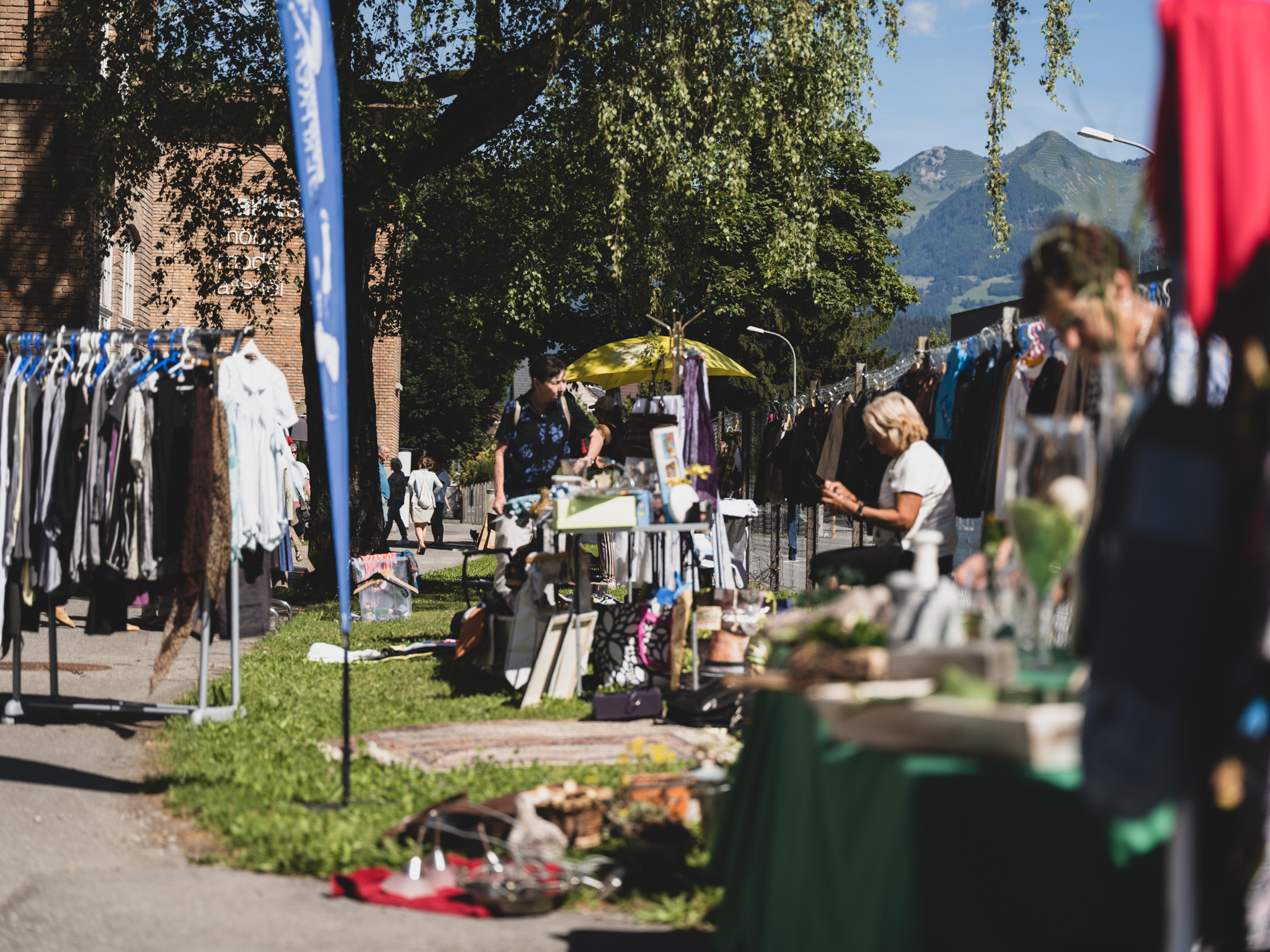 Flohmarkt in der Fabrik