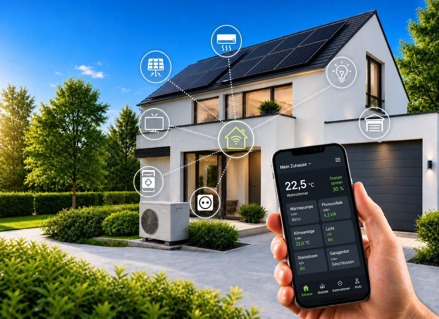 Smart-Home-Vernetzung