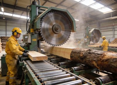 Fertigung für die Holz- und Sägewerksindustrie