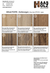 3-Schichtplatte aus Altholz