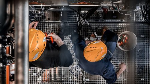 Service an Filtersystemen