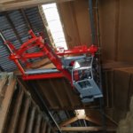 Heukranmontage HK70 mit hydraulischem Load Sensing 22kW