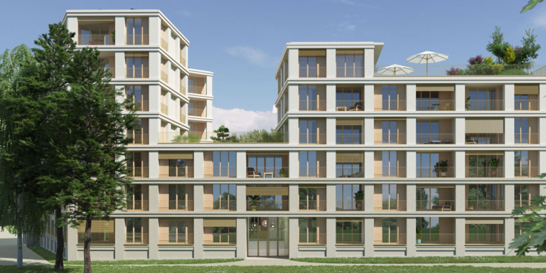 Oak - Plaines du Loup, Lausanne: Akustikstudie und Umsetzung